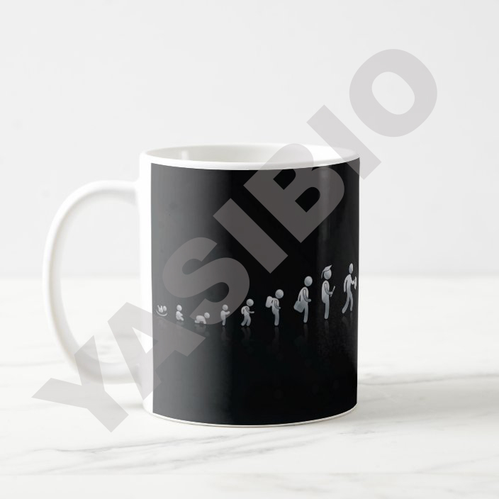 ماگ طرح شوخی با تکامل 5 - Image 2