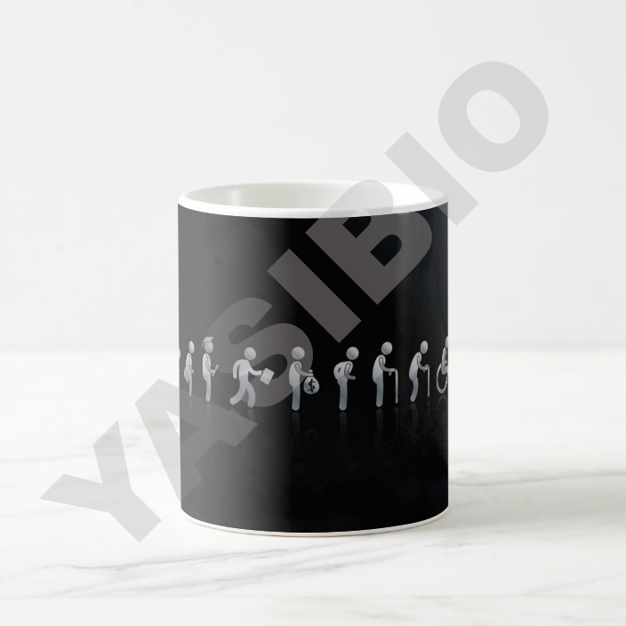 ماگ طرح شوخی با تکامل 5 - Image 3