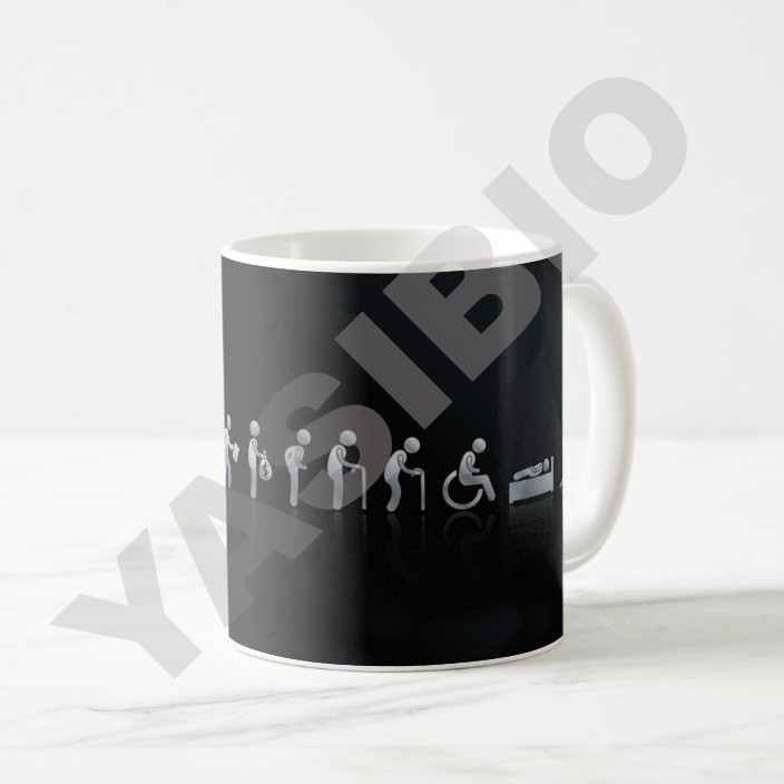 ماگ طرح شوخی با تکامل 5 - Image 4