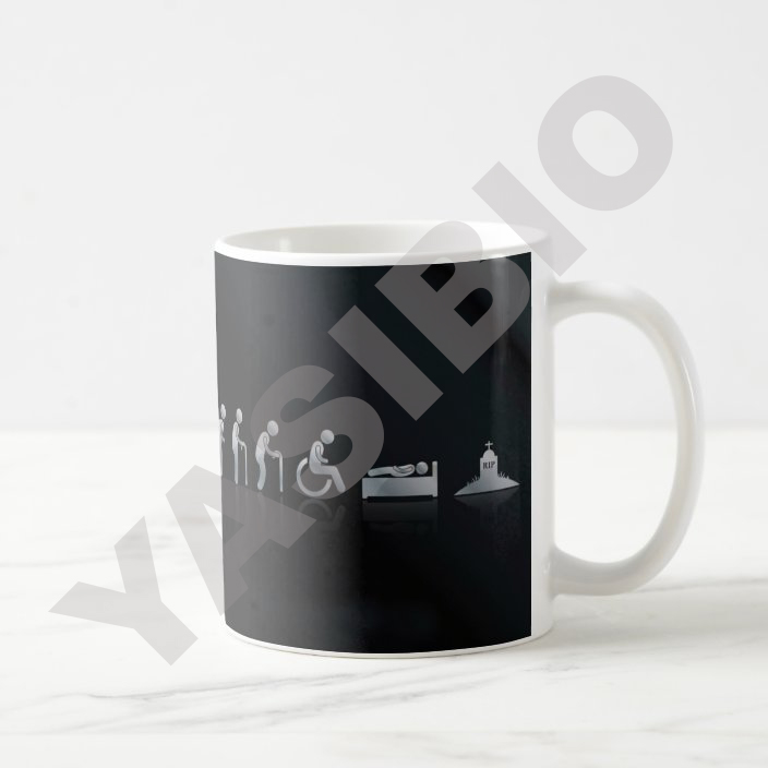 ماگ طرح شوخی با تکامل 5 - Image 5